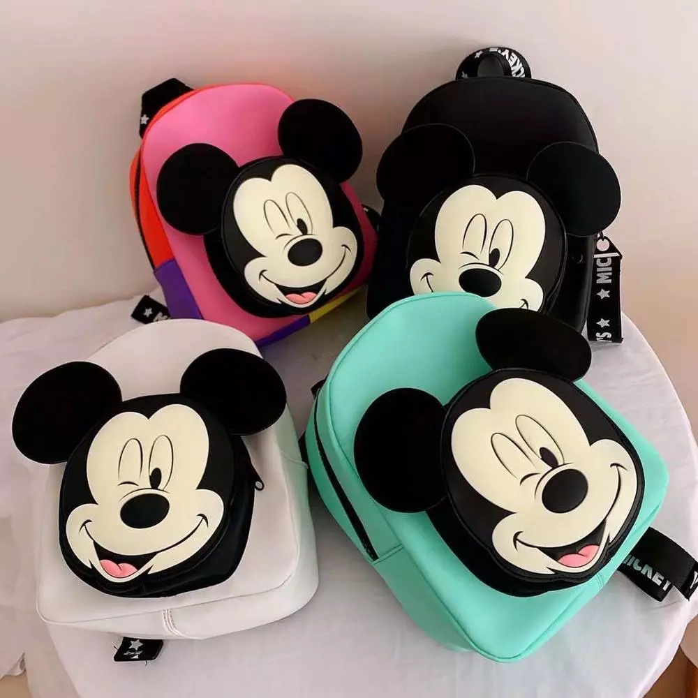Nueva Moda Disney Ninos Bolsa Mickey Mouse Bacpack Primavera Otono Minnie Patron Mochila Regalos Shopee Chile