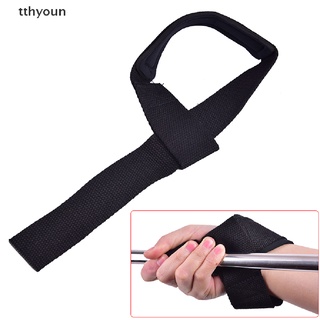 2pcs Gym Lifting Straps Levantamiento de pesas Muñeca Cinturón de