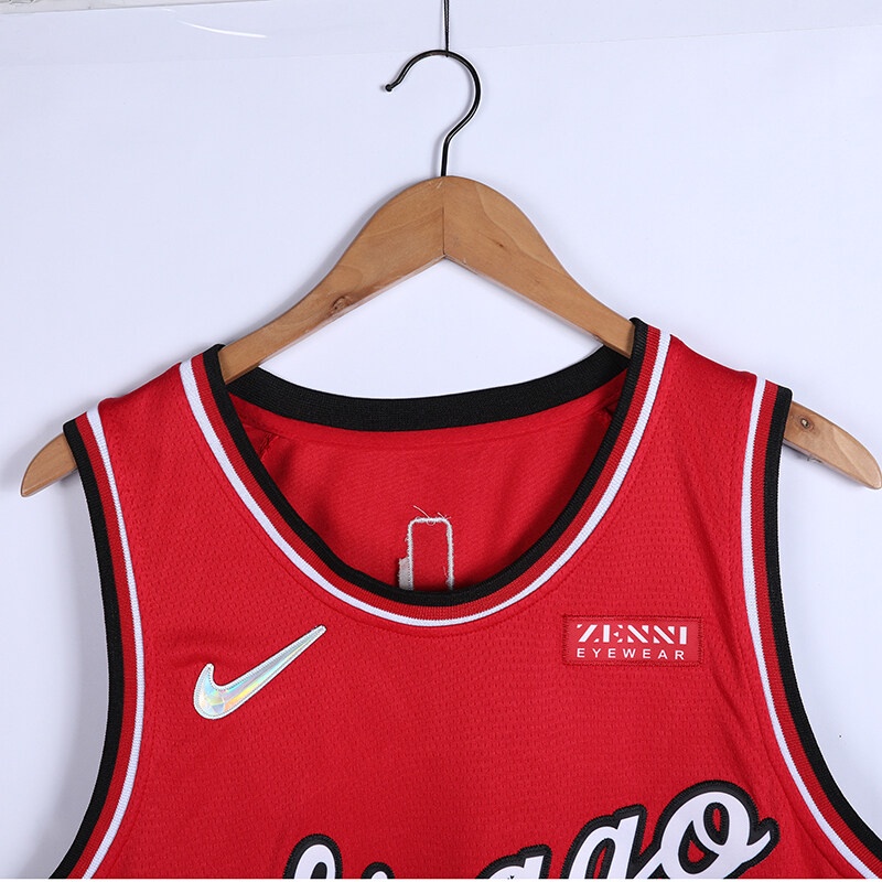 DeMar DeRozan Chicago Bulls 2021-22 Road Red Basketball Jersey • Kybershop