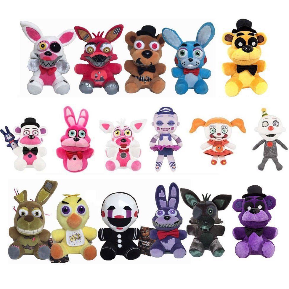 spot】FNAF Five Nights at Freddy's Plushie Toy 18/25cm Plush Bear