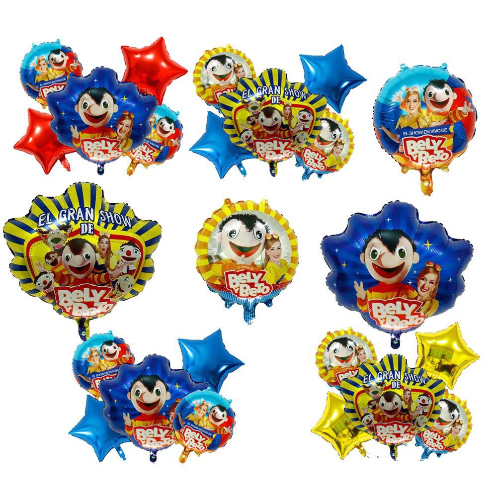 Globos De Dibujos Animados BeLY Y BeTo Tema Fiesta De Cumpleaños Decoración  Niño Lindo Globo De Película De Aluminio Suministros De Ducha De Bebé |  Shopee Chile