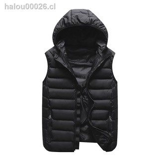  Chaqueta sin mangas para hombre, chaleco de algodón, chaqueta  tipo cargo, Negro - : Ropa, Zapatos y Joyería