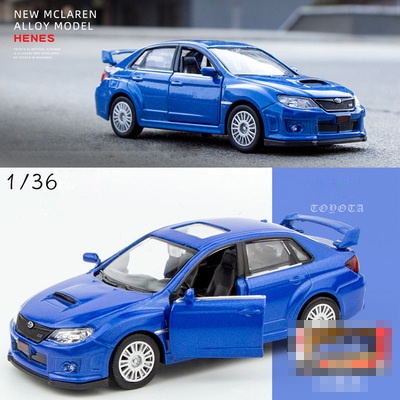 RMZ CITY 1 36 Subaru Impreza WRX STI Modelos De Coche Deportivo De Aleacion Diecast Juguete Puertas De Vehiculo Abreble Auto Camion Shopee Chile