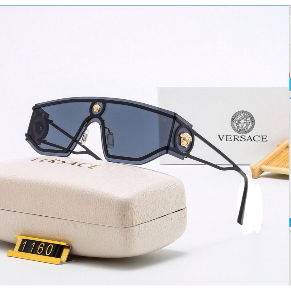Clasico De La Moda De Lujo De Los Hombres Versace Lentes De Sol De Diseno uv400 Retro Espejo Cuadrado Para Las Mujeres Shopee Chile