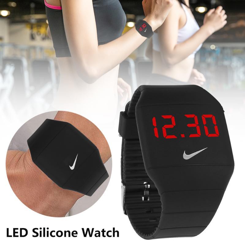 Perspectiva Inmunizar Ejercicio mañanero Nike Led Impermeable Digital Reloj Electrónico Estudiantes Ocio Deportivo  Simple Hombres | Shopee Chile
