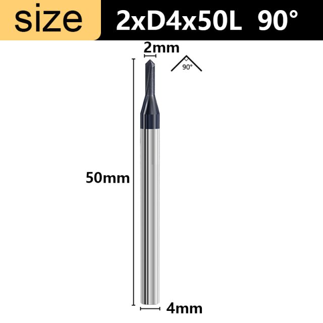 ENT 10211 Fresa Ranuradora, En Carburo, Vástago (S) De 6 Mm, Diámetro (D) De 6 Mm, NL De 19 Mm, SL De 32 Mm, GL De 55 Mm