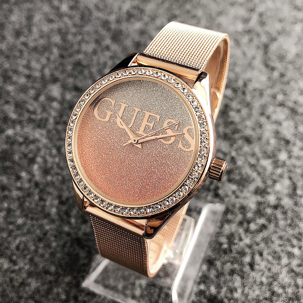 Guess Lady Reloj Mujer Caual Cuarzo Correa De Acero Inoxidable