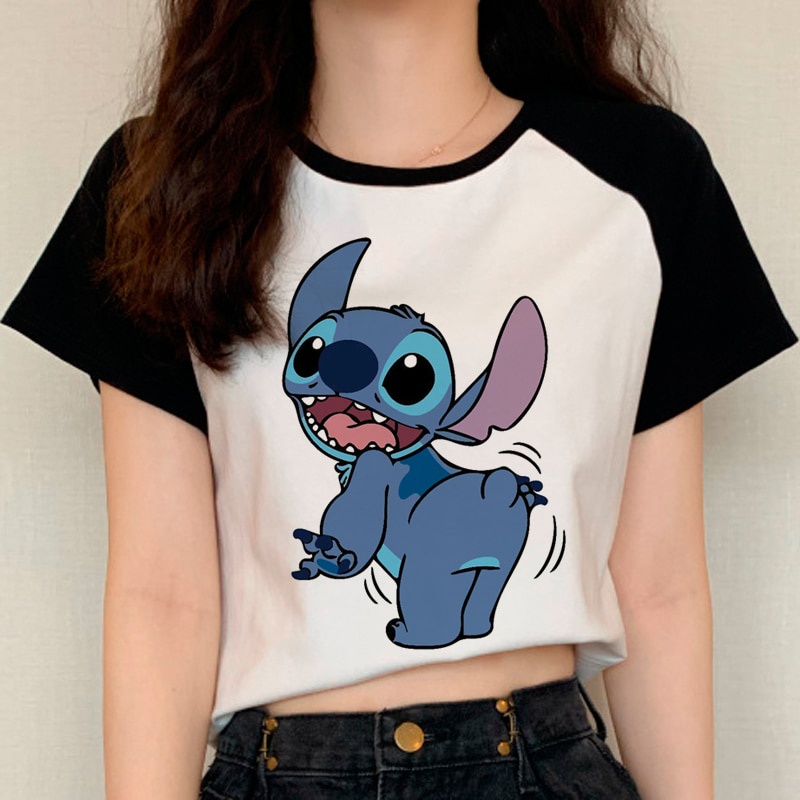 REMERA SUELTA- PIJAMA- STITCH