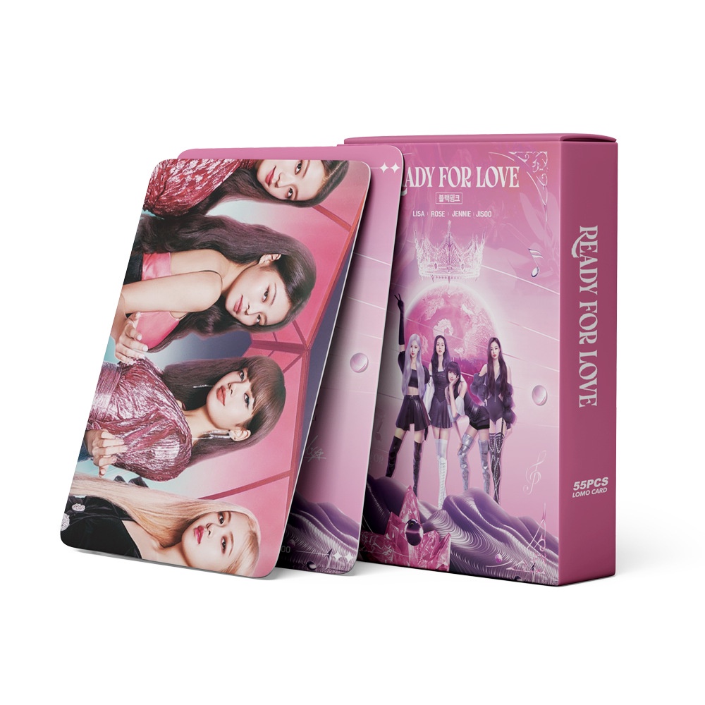 Cartes Photos LOMO Blackpink THE ALBUM - Lot De 54 Cartes Non Répétitives Avec Lisa, Jisoo, Jennie, Rose