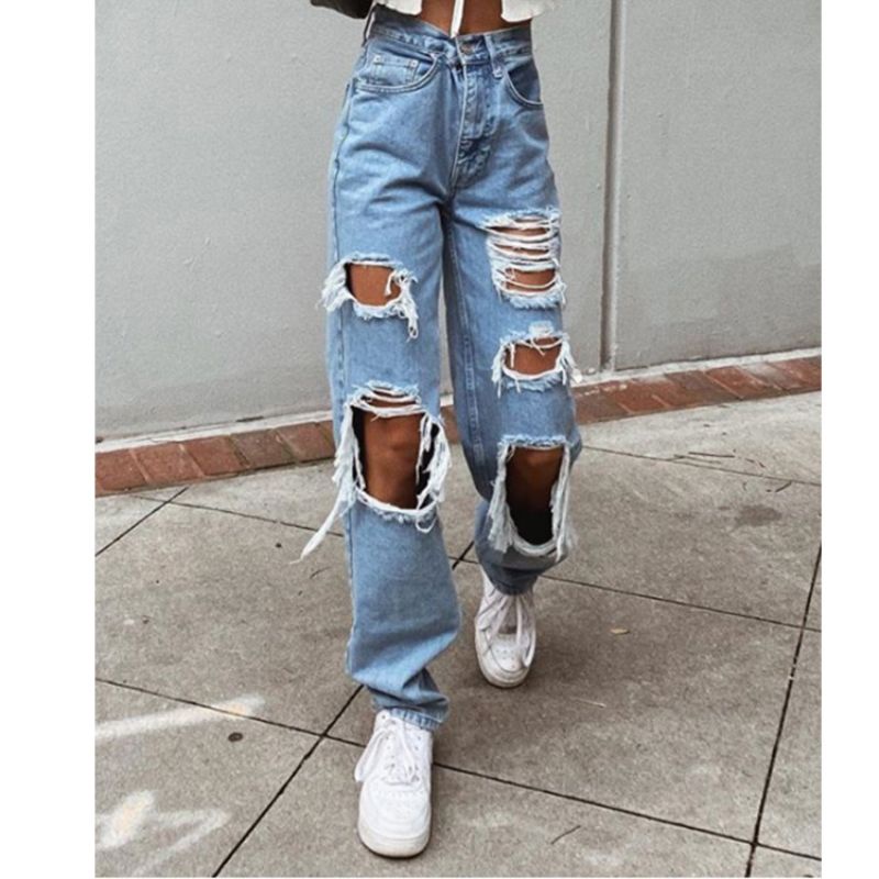 Nueva llegada cómodo Pantalón mujer Streetwear Algodón Pantalón