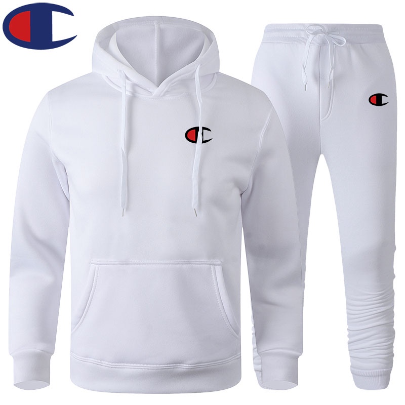 Hombres Mujeres Sudaderas Con Capucha Conjuntos Campeon Casual De Moda Impreso Streetwear Pullover Champion Pantalones De Los De Ropa Shopee Chile