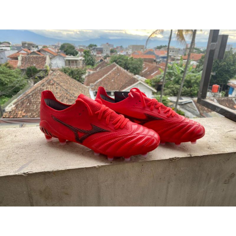 Zapatos De Fútbol Mizuno Uruguay - Morelia Neo III Beta EL Mujer Rojas