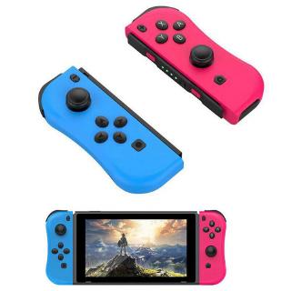 Joycons Joy Con Joycon Izquierdo + Derecho Personalizados Nintendo Switch  rosa y blanco