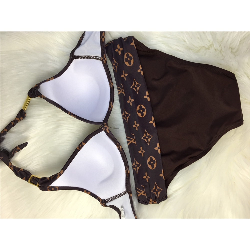 Verano De Lujo Marca De Diseñador louis vuitton sexy bikini Trajes