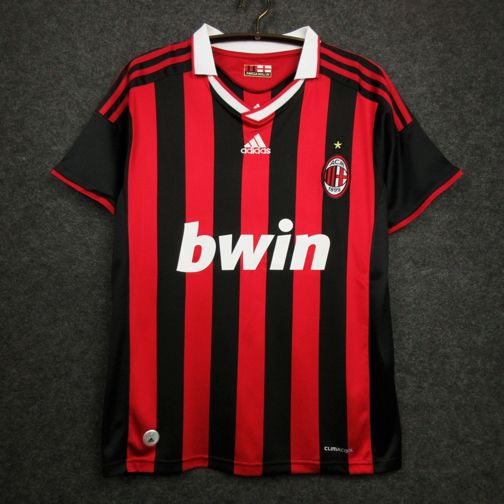 Retro 09 10 AC Milan Home I Camiseta De Futbol Para Hombre Shopee Chile