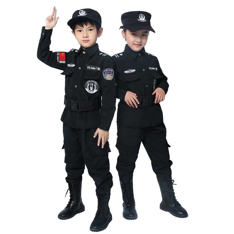 Disfraz de Policía para niños en Halloween