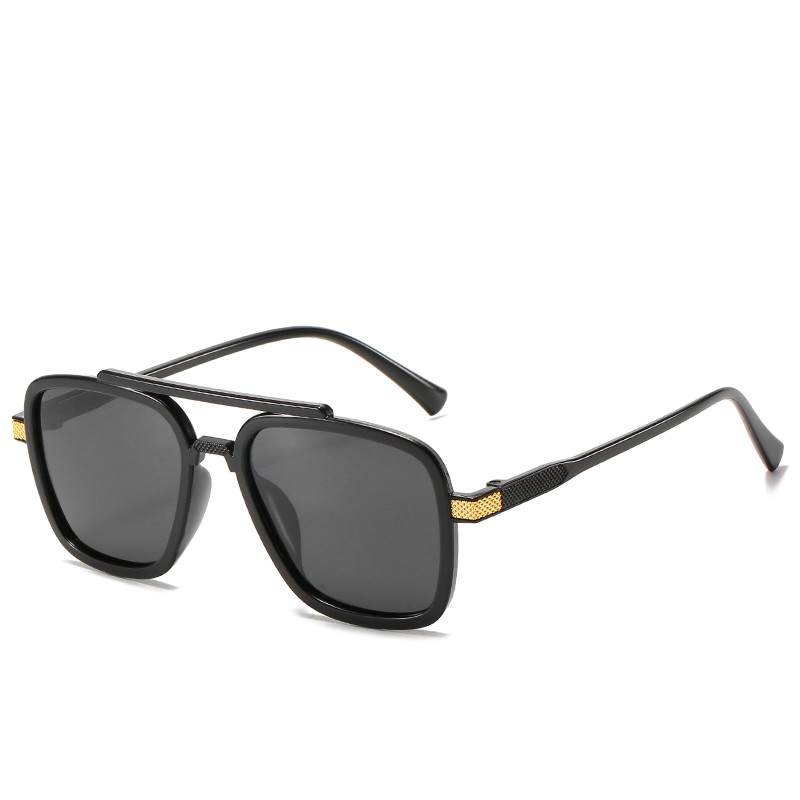 Gafas De Sol Iron Man De Tony Stark Para Hombre, Color Rojo Dorado