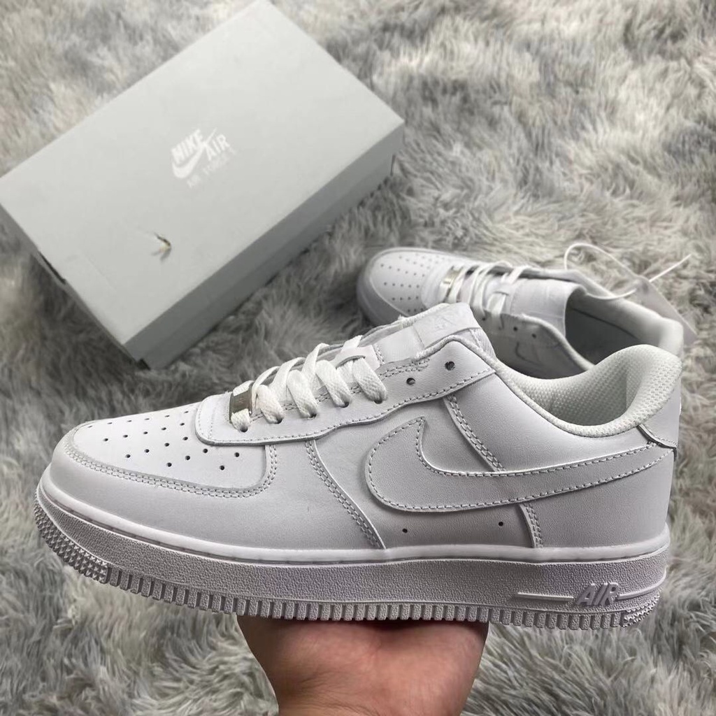 ✥ ┅ ✙ Nike_Air Force One Perfect Hombres s Zapatillas Blancas