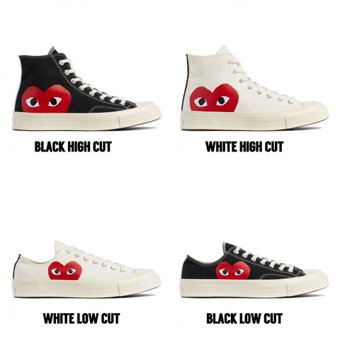 Converse Comme Des Garcons Cdg Play 1970s malasia Shopee Chile