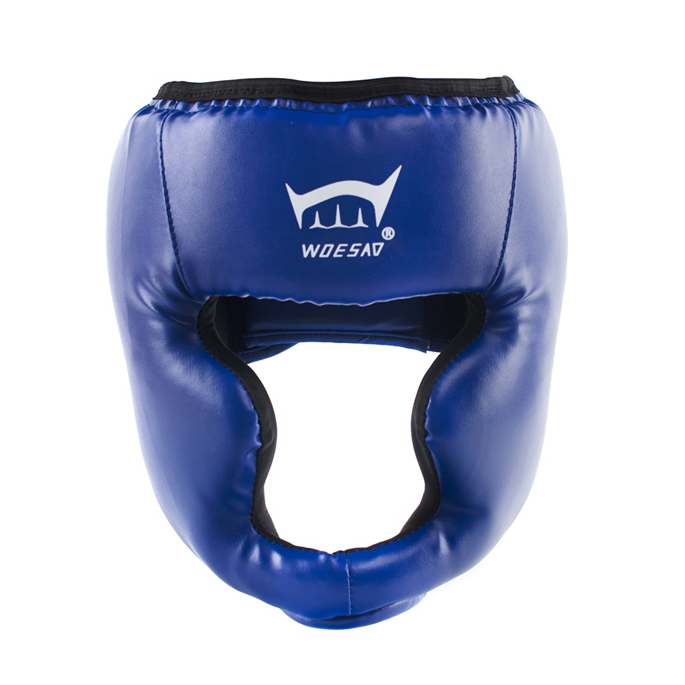 Casque De Boxe Adulte Rouge - Protection Joues, Vision Large, Pour MMA, Muay Thai, Sanda