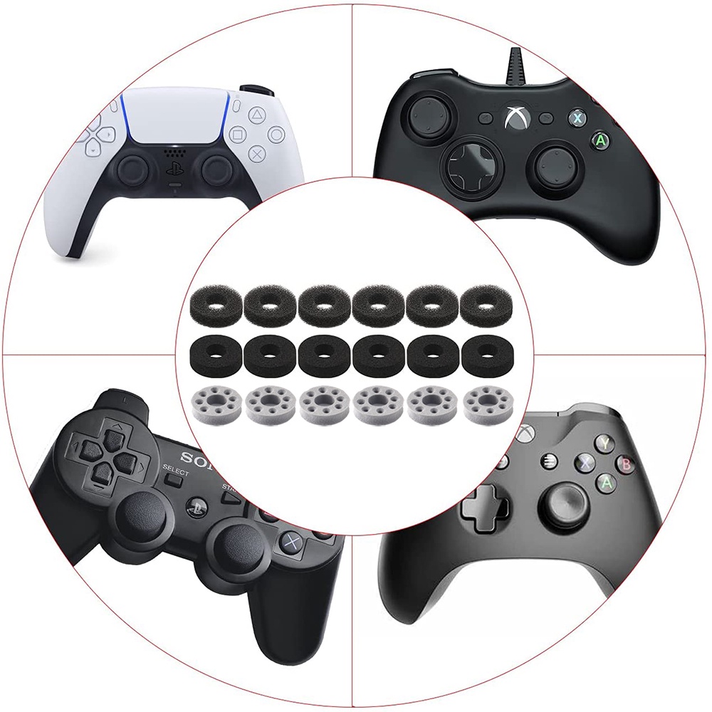 Gommini Protettivi Grip Analogico Ps1 Ps2 Ps3 Ps3 Ps4 Ps5 Xbox 360 One X Thumbstick - Foto 8