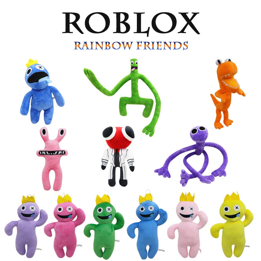 30cm Rainbow Friends Peluche Juego De Dibujos Animados Personaje Muñeca