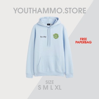 Sudadera rick discount y morty blanca