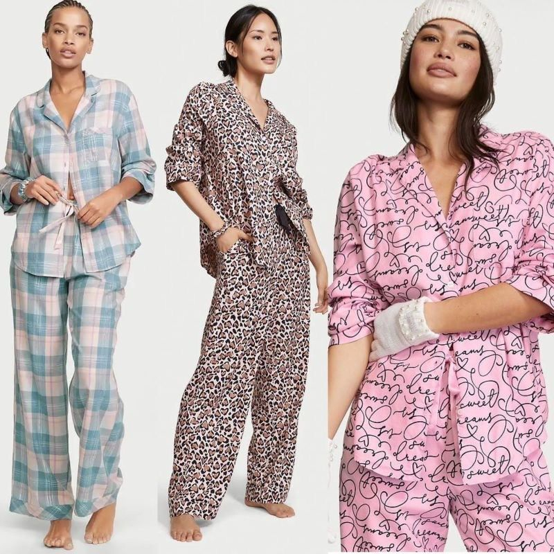 Conjunto de pijamas Victoria Secret Original/ VS ropa de dormir/Pajamas/ropa  de dormir de mujer