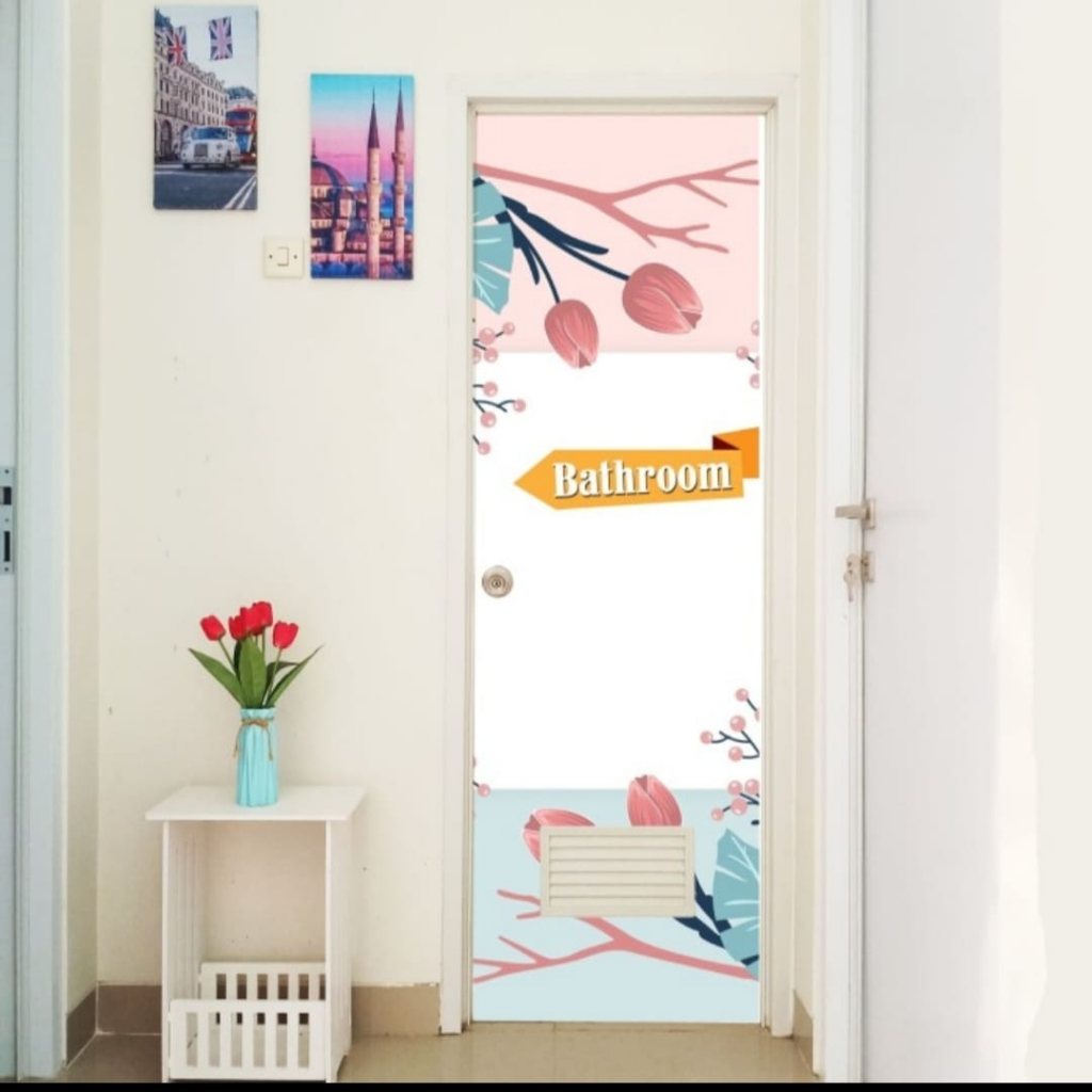 Stickers Para Puertas De Baños-Decoración De Inodoros En El Hogar ...