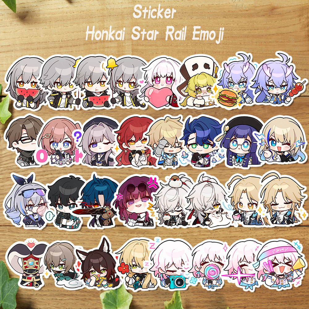 Sticker Honkai Star Rail Emoji Vinilo/Conjunto Personaje Kafka | Shopee ...