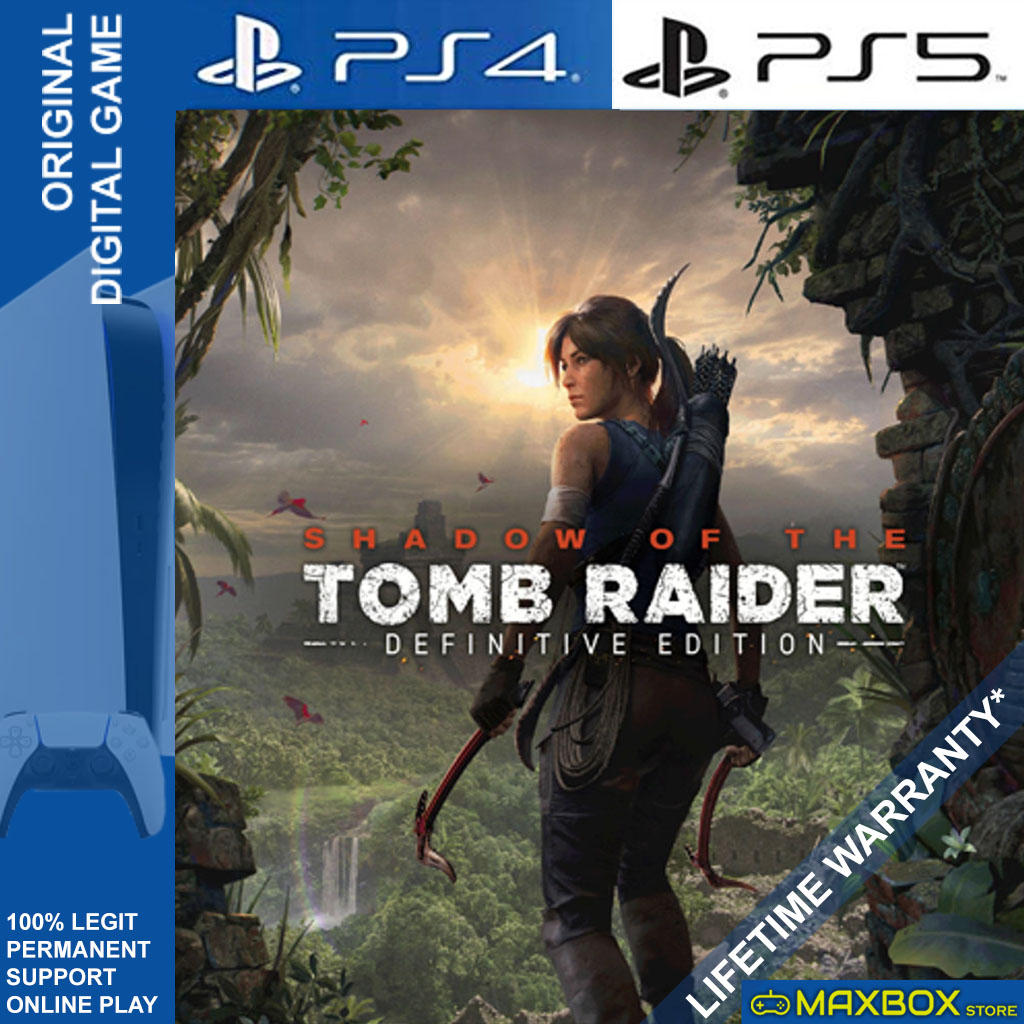 Shadow of the Tomb Raider edición definitiva PS4 PS5 juego Digital