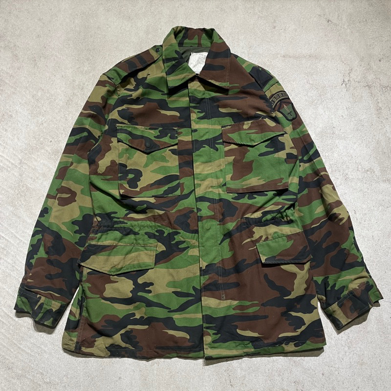 Chaqueta de camuflaje verde del ejército para hombre chaqueta militar parka  abrigo Outwear