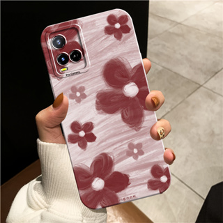 Funda Para Vivo Y22s Con Diseño De Flores Con Cadena