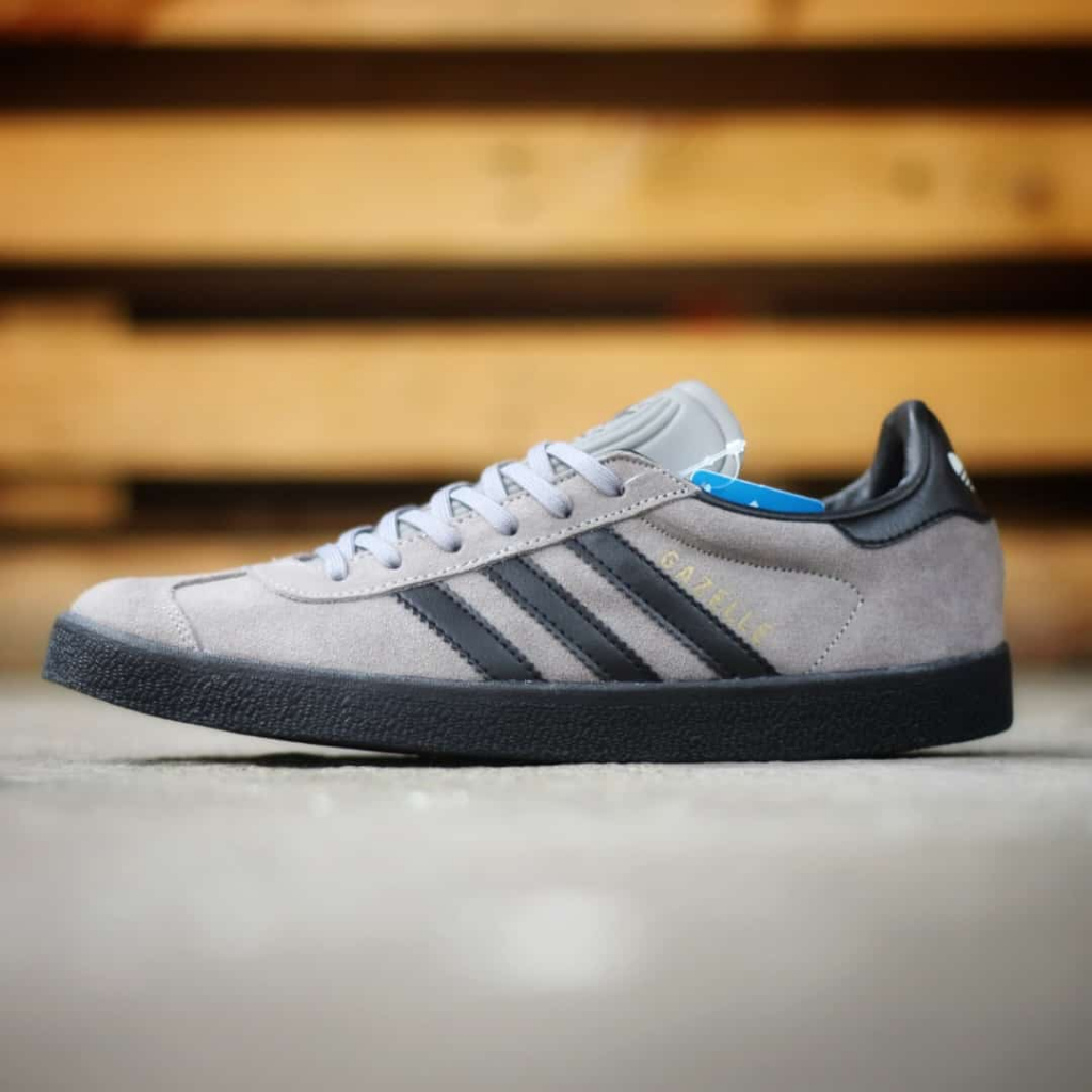 Adidas Originals HOMBRE Gazelle Og Zapatillas En Negro/Azul Marino / Azul o  Rojo 