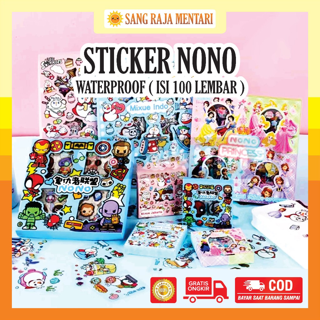 Nono Momo Stickers Para Ni As Y Ni Os Consigue Una Caja De Hojas Sticker Barbie Princesa