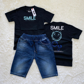 Camiseta niños OVERSIZE traje importación algodón camiseta JEANS 3-12 años