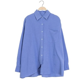 Basics - Camisa de verano para mujer, cuello redondo, botones, algodón y  lino, estampado de diente de león, manga corta, blusa (1-rosa, XL)