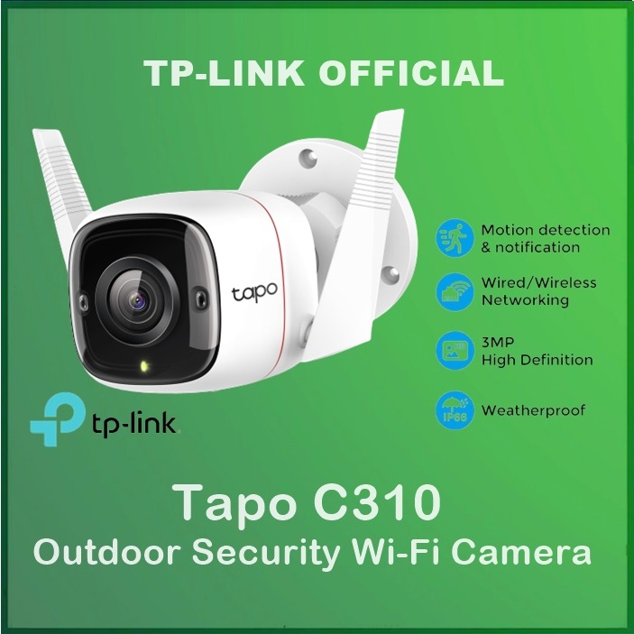 Tp-link Tapo C310 Seguridad Exterior WiFi Y Cámara Doméstica Tplink C 310