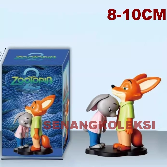 Juego De Figuras De ZOOTOPIA NICK WILDE JUDY HOPPS | Shopee Chile