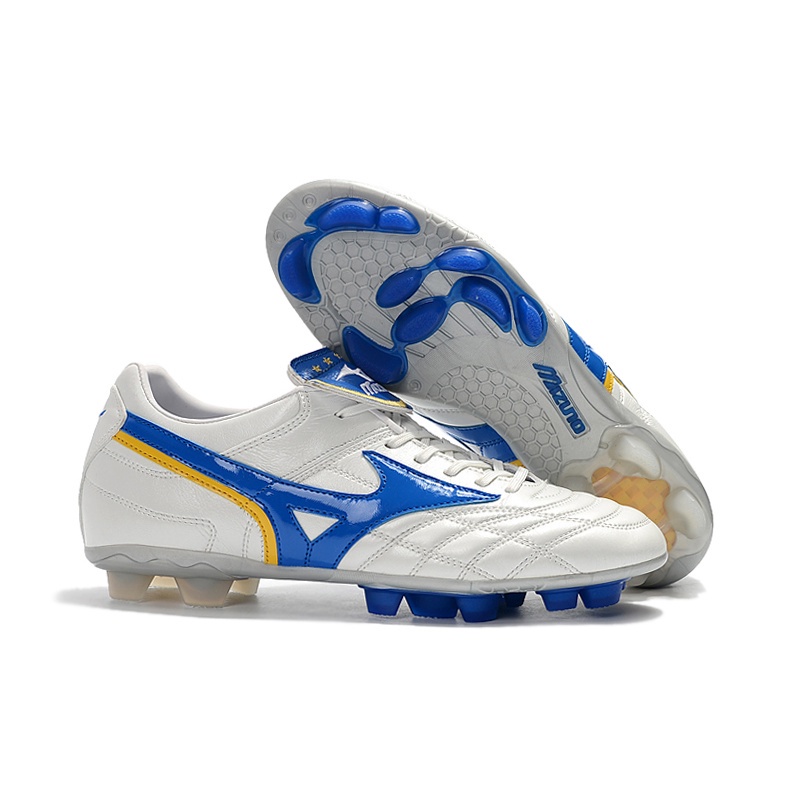 Mizuno Wave Cup Legend FG Zapatos De Futbol Blanco Azul Shopee Chile