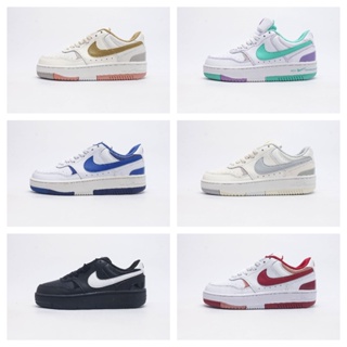 ✥ ┅ ✙ Nike_Air Force One Perfect Hombres s Zapatillas Blancas Pure Casual