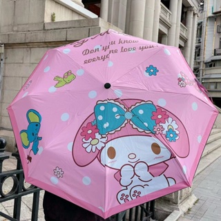 Paraguas plegable Stitch chica