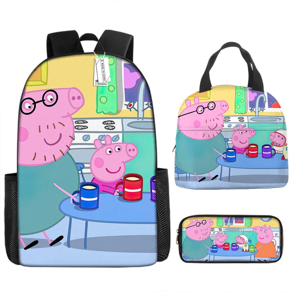 Mochila de peppa pig para kinder hot sale