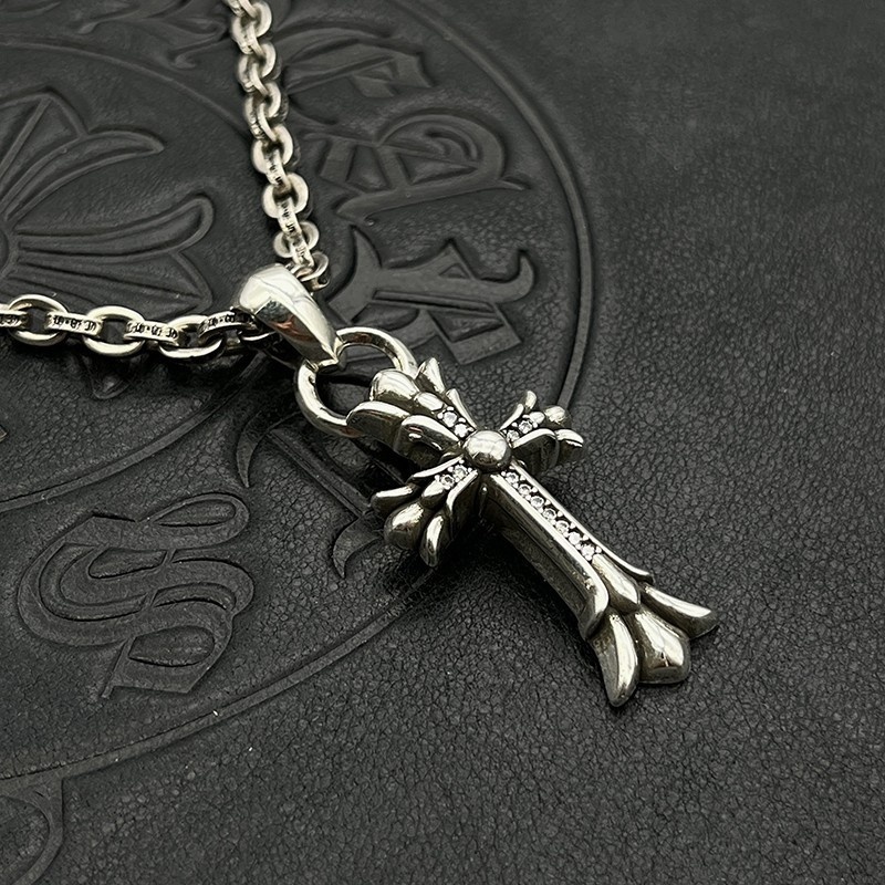 CHROME HEARTS Collar / Diseño De Diamante Retro Cx098 | Shopee Chile