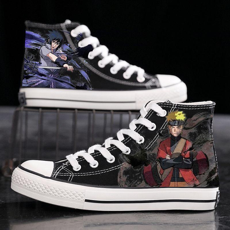 Cartoon Naruto Zapatos para niños Niñas Deporte Zapatillas