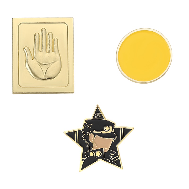 3 Broches Espaciales De Nave Espacial Dorados - Alfileres De Solapa, Para Fans Cosplay, Regalo Geek