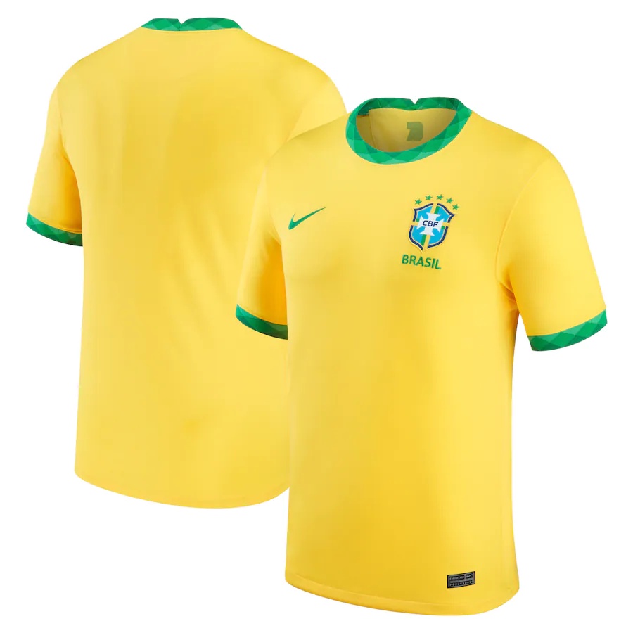 Camiseta de fútbol de local para hombre Stadium Brasil 2020.