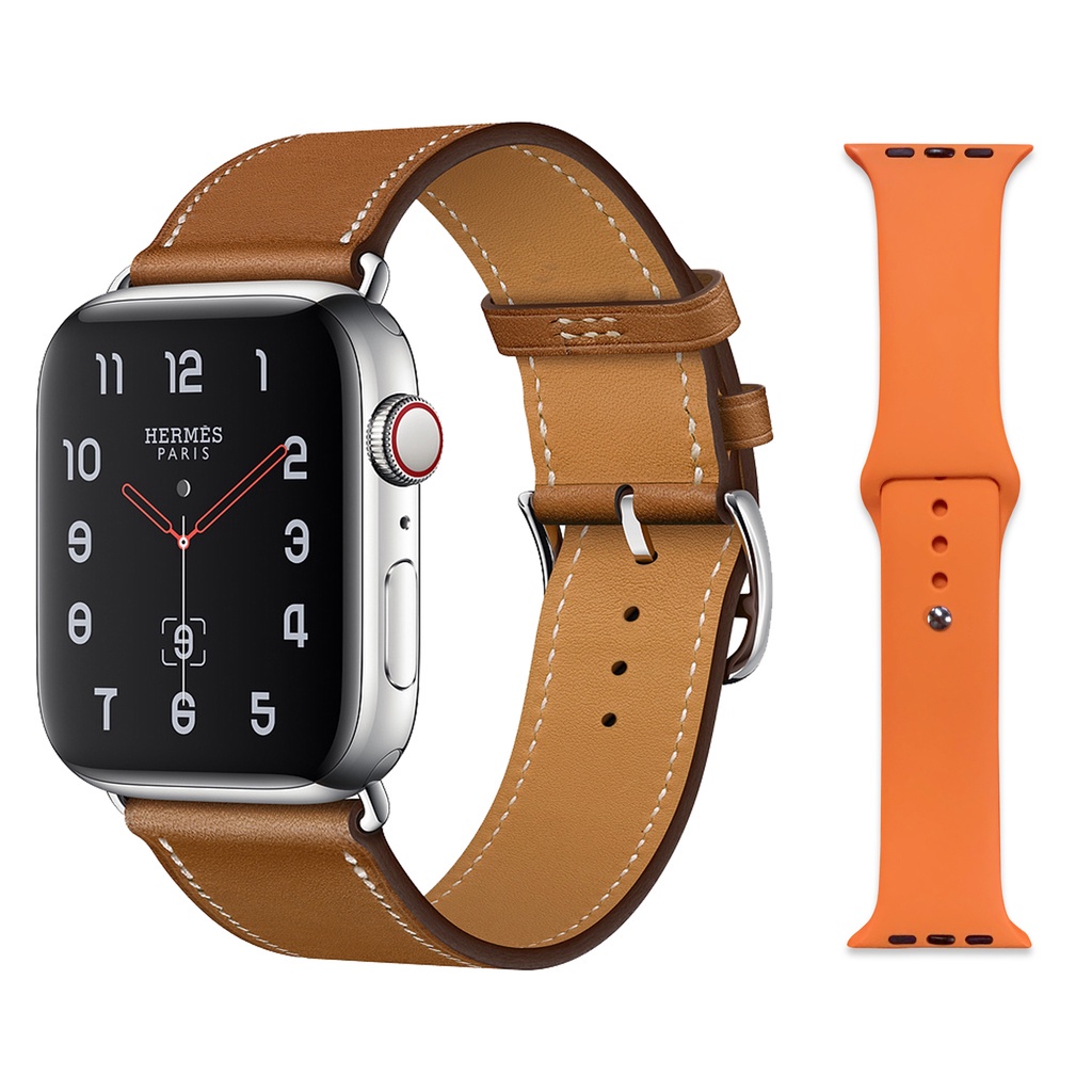Original Hermes Series 8 Apple Watch 1.93 Pulgadas Cargador