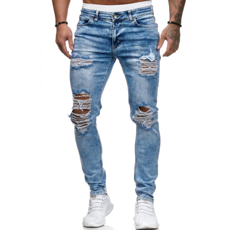 pantalones rotos hombre Online, junio 2023 | Shopee
