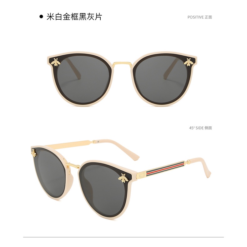 Gafas De Sol Clasicas De Abeja Gucci Para Mujeres Y Hombres Nuevo Diseno vintage De Marca Para Mujer top Plano Unico Tono UV400 Shopee Chile